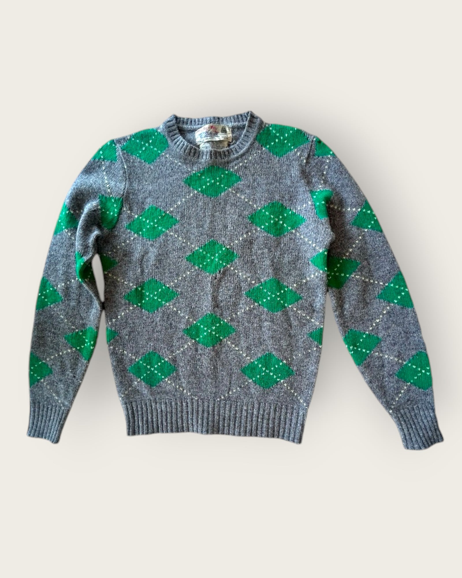 1960s wool argyle sweater – Catalina of California