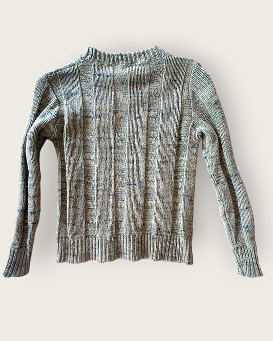 1960s collegiate signature sweater