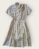 1930s yellow and black two piece playsuit