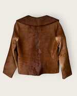 Beautiful 1950s hair on hide jacket