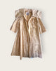 Dreamy 1960s silk gold coat