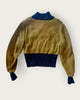 The wildest one, 1950s waffle knit two tone pullover