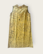 Iconic 1960s newspaper dress