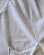Vintage soft and faded single pocket T shirt