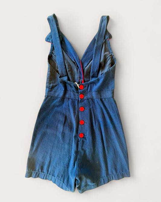 1930s sailor girl play suit