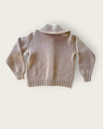 1930s ivory knit cardigan