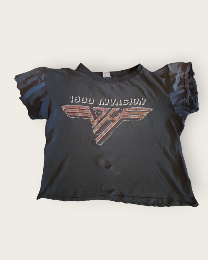 Vintage Van Halen 1980s Invasion Tour T shirt